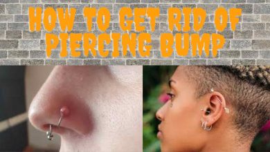 How to Get rid of Piercing Bump